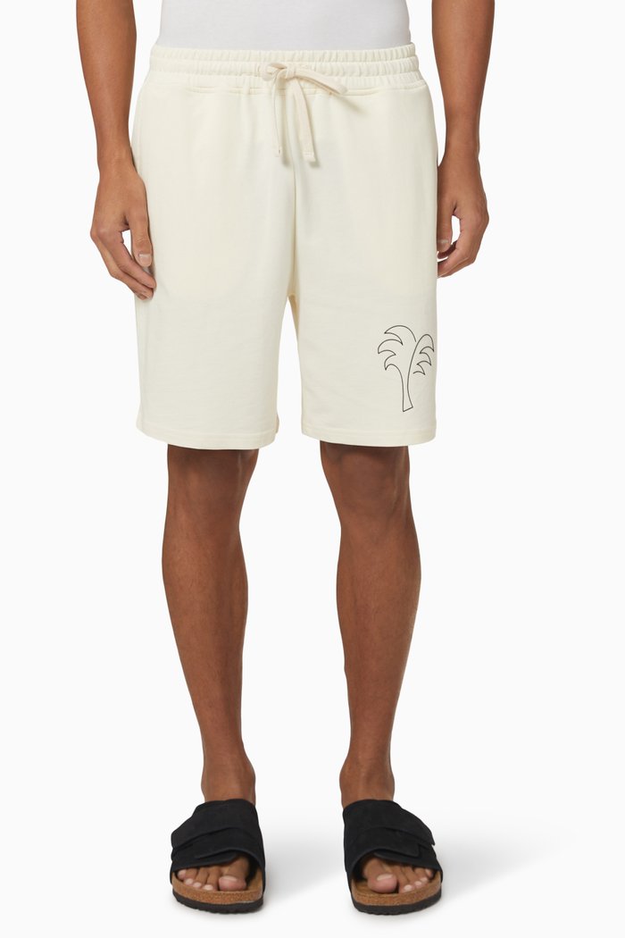 

Paradise Sweat Shorts in Cotton, Neutral