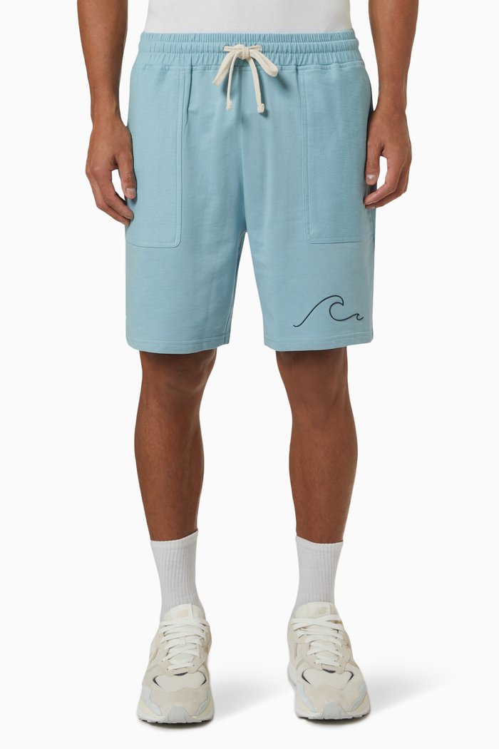 

Paradise Sweatshorts in Cotton, Blue