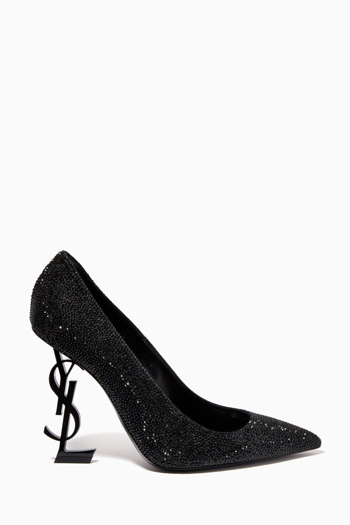 

Opyum 110 Pumps In Suede, Black