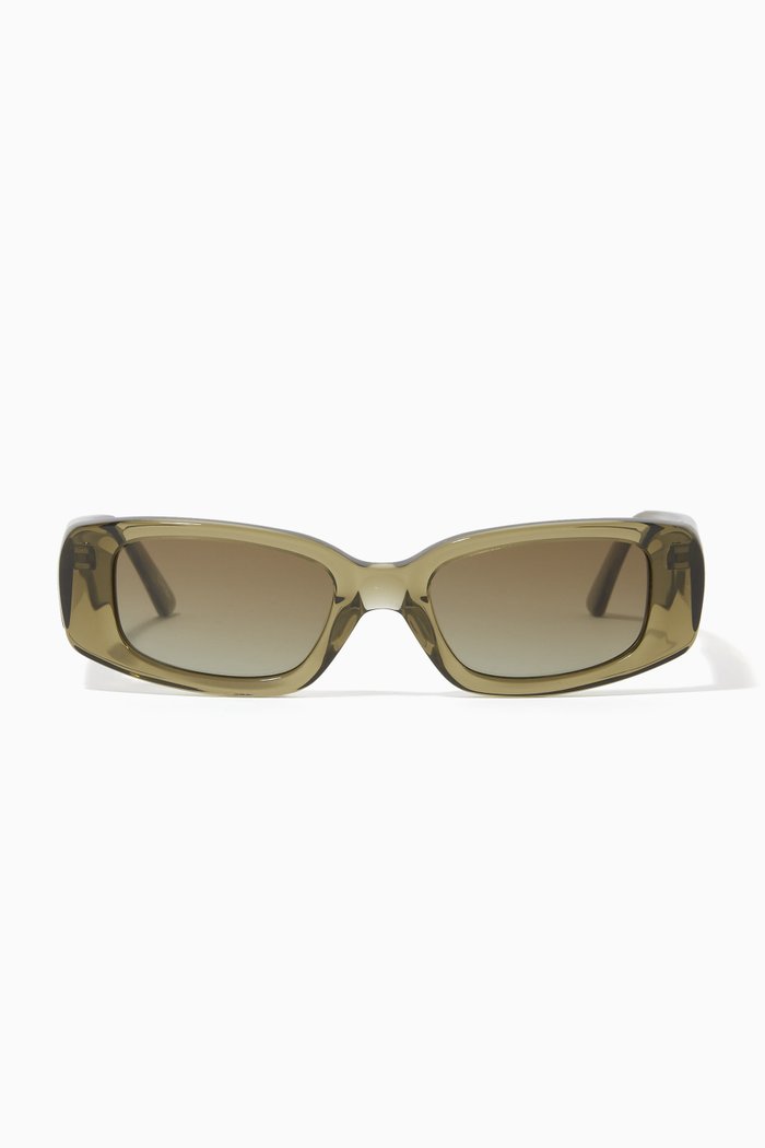

10.2 Sunglasses in Acetate, Green