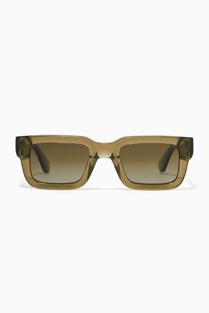 05 Sunglasses in Acetate, Green