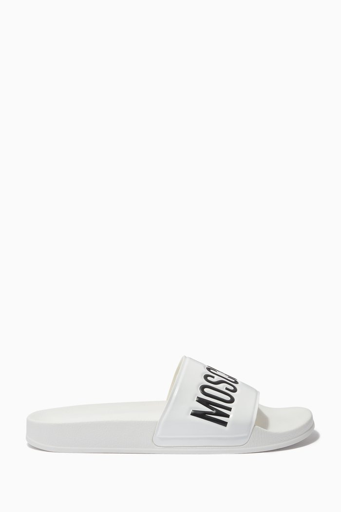 

Logo Slides in Rubber, White