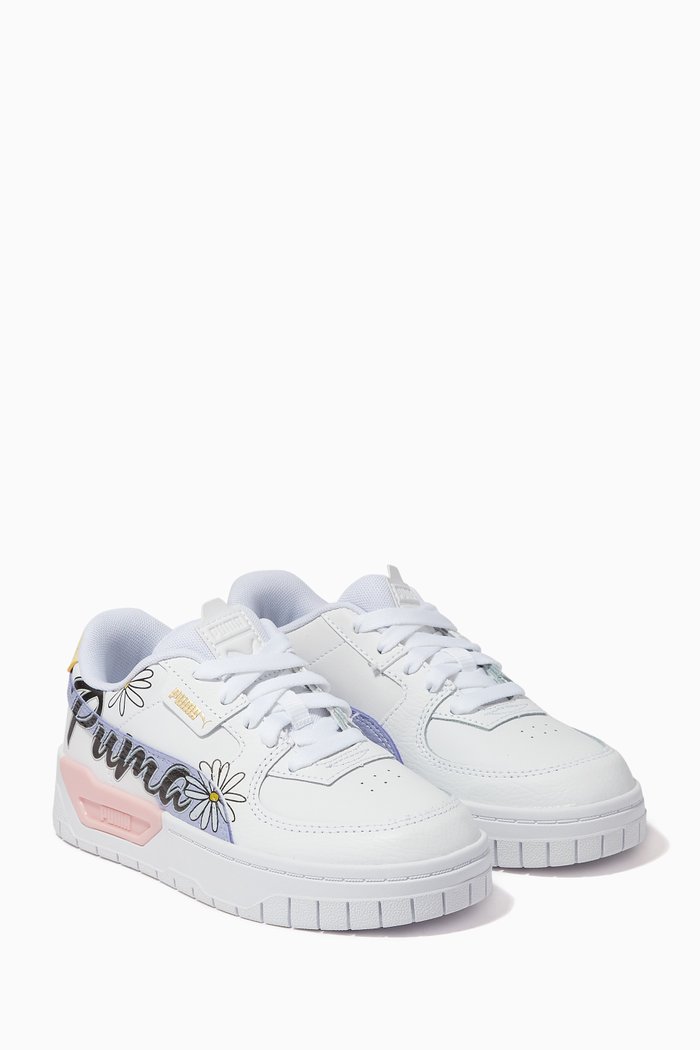 

Cali Dream Novelty Sneakers in Leather, White