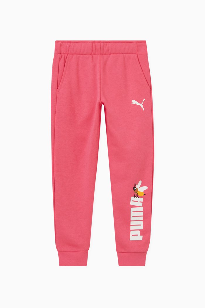 

Small World Sweatpants in Cotton Terry, Pink