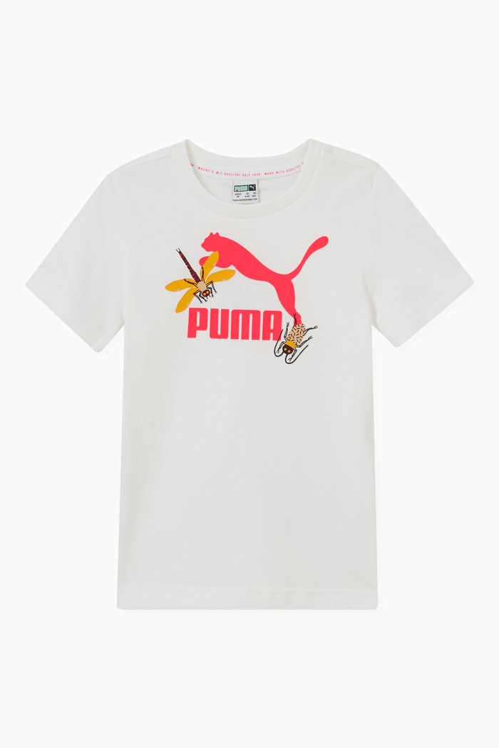 Small World Prime T-shirt in Cotton Jersey, White