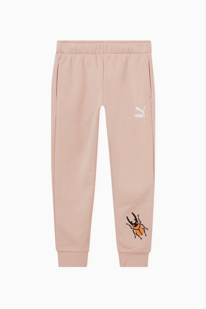 

Small World Prime Sweatpants in Cotton Terry, Pink
