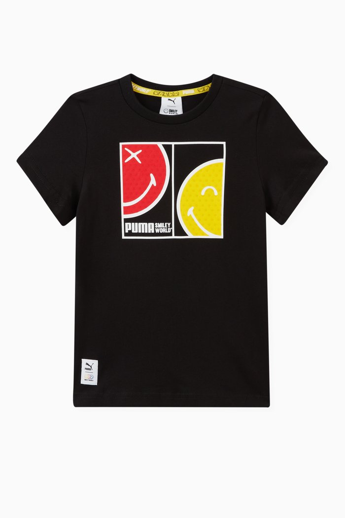 

x SW Minicat T-shirt in Cotton, Black