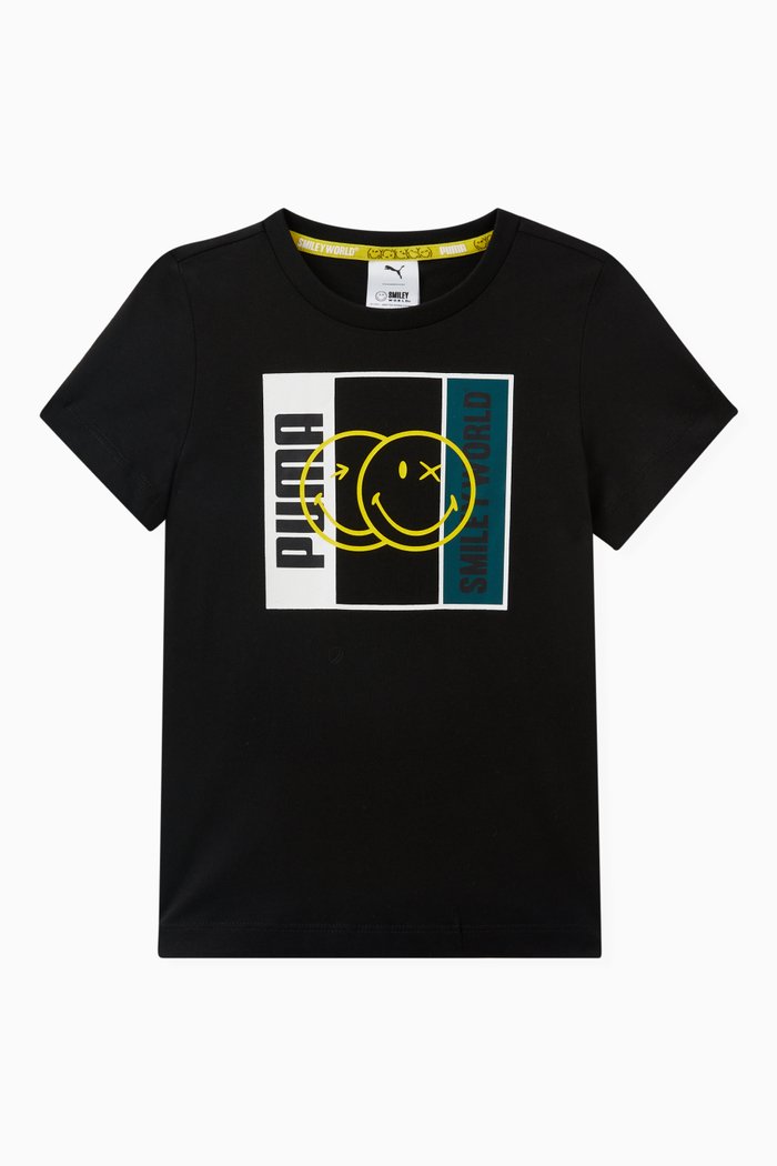 

x SW Minicat T-shirt in Cotton, Black