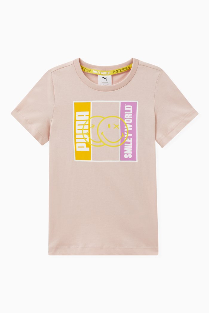 

x SW Minicat T-shirt in Cotton, Pink