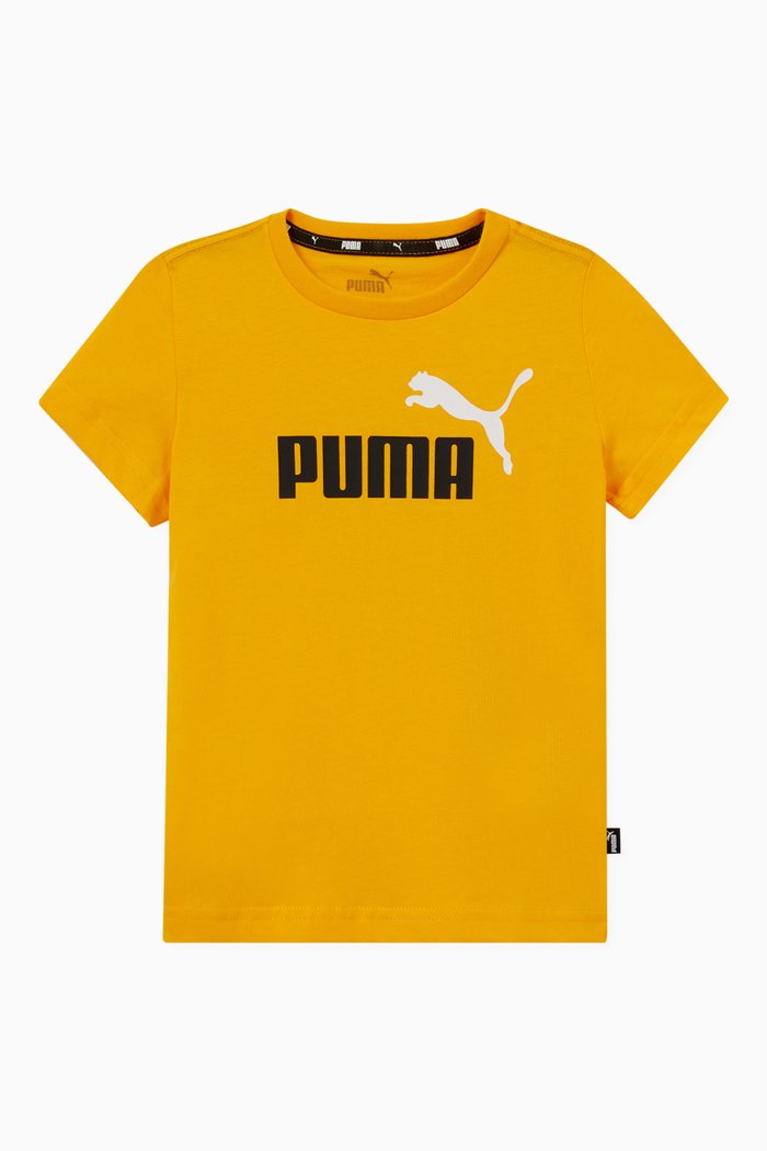 

Essentials Logo T-shirt in Cotton Jersey, Orange