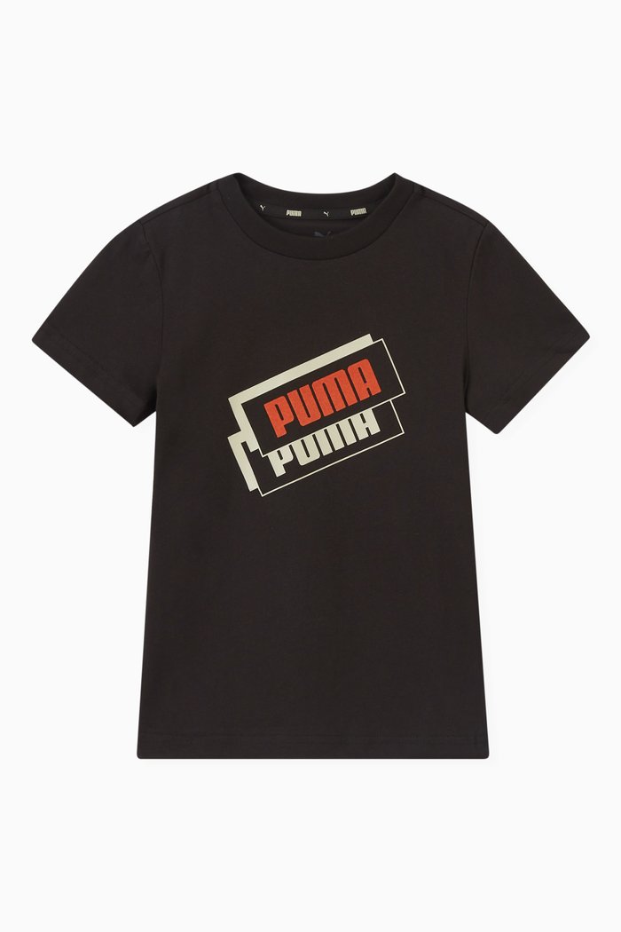 

Logo T-shirt in Cotton, Black
