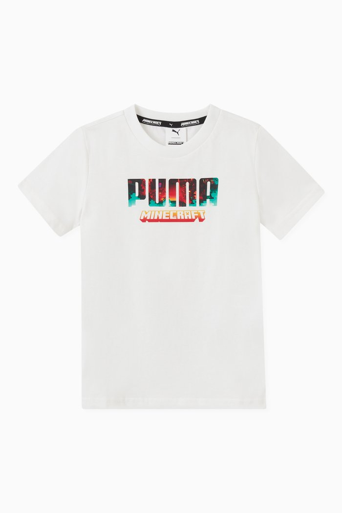 

x Minecraft Graphic T-shirt in Cotton-jersey, White