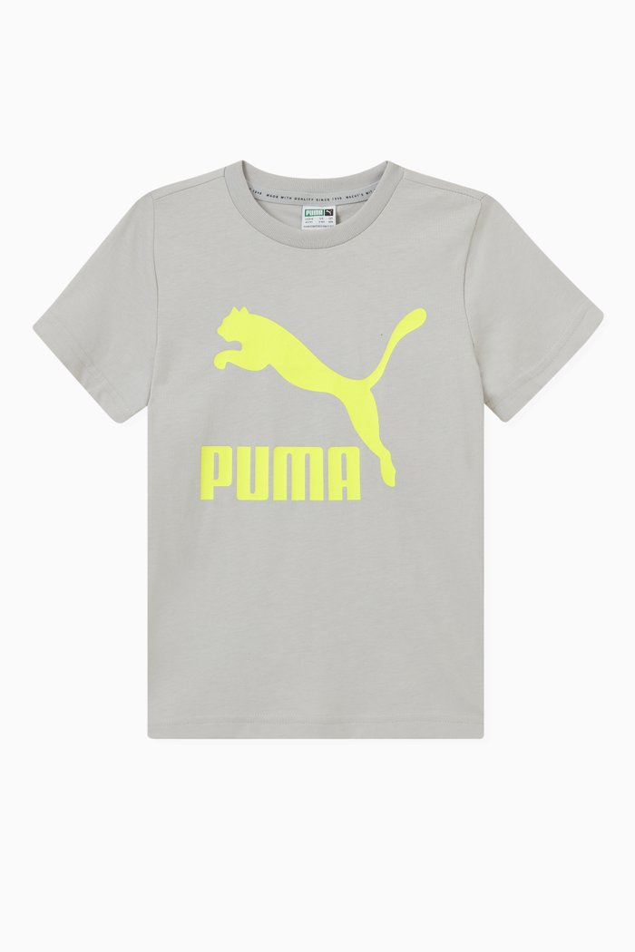 

Logo T-shirt in Cotton Jersey, Grey