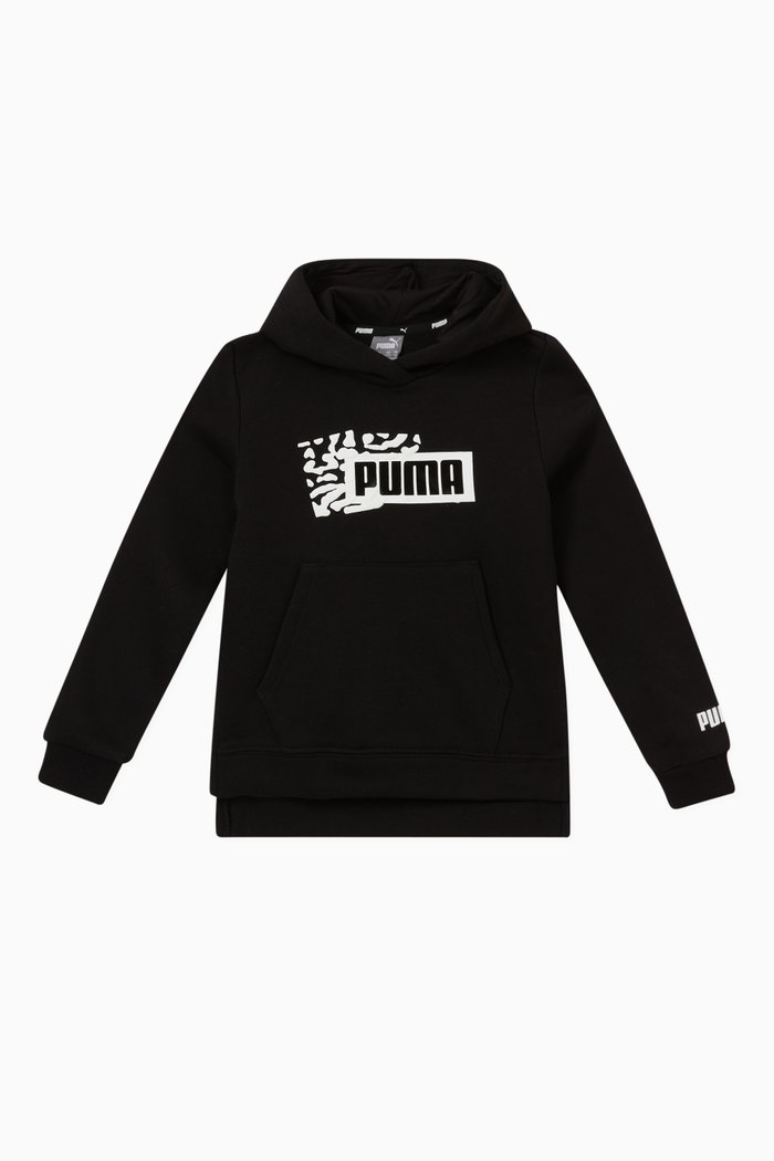 

Alpha Hoodie in Cotton Terry, Black