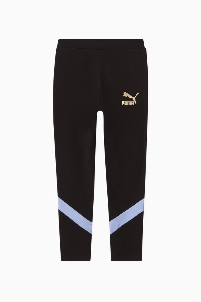 

90's Prep Leggings in Cotton, Black