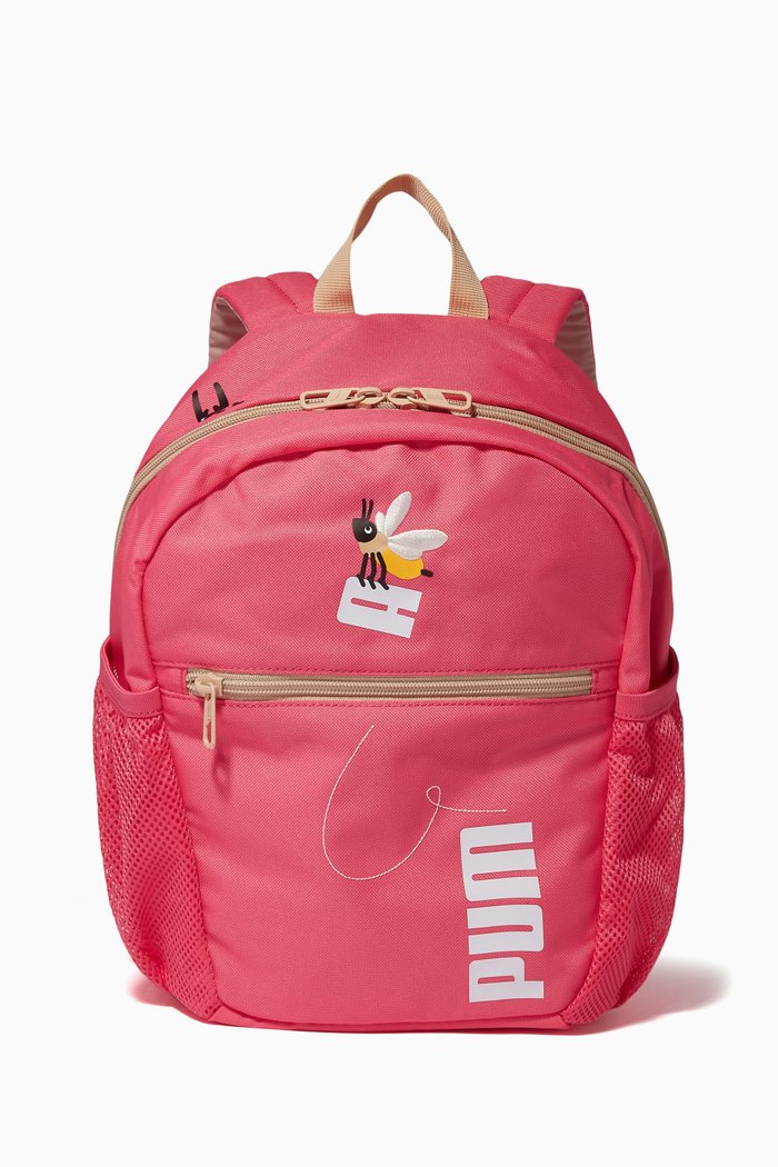 

Small World Logo-print Backpack, Pink