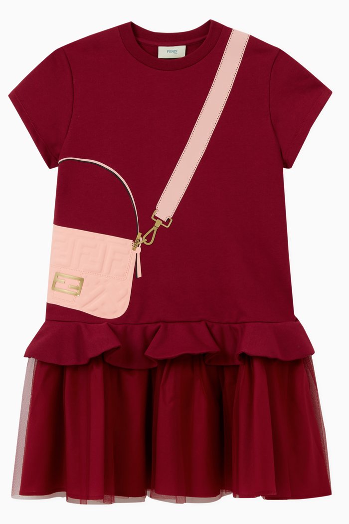 

Logo Bag T-shirt in Cotton, Red