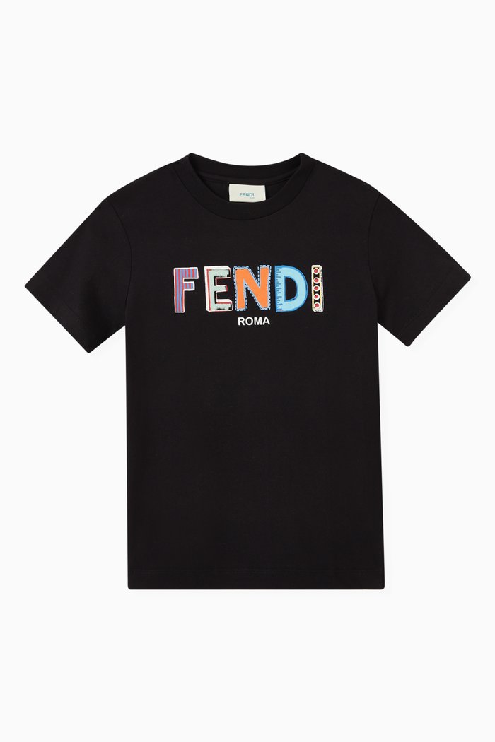 

Logo T-shirt in Cotton, Black
