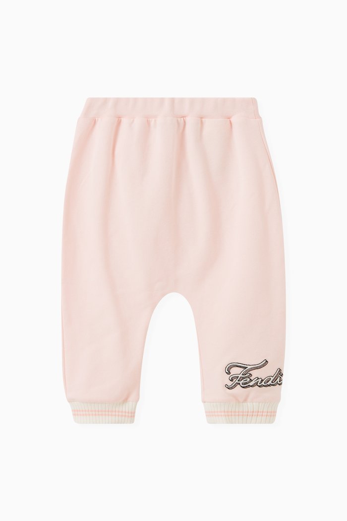 

Logo Sweatpants in Cotton, Pink