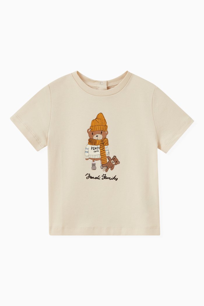 

Teddy T-shirt in Cotton, Neutral