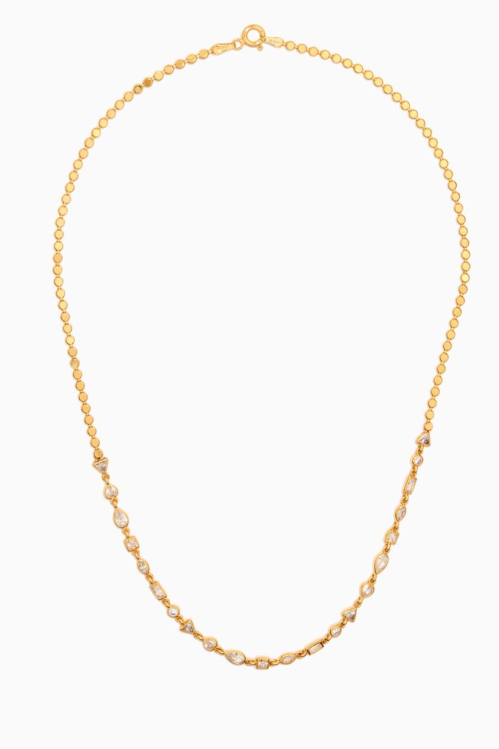 Breathaway Necklace in 24kt Gold-plated Sterling Silver