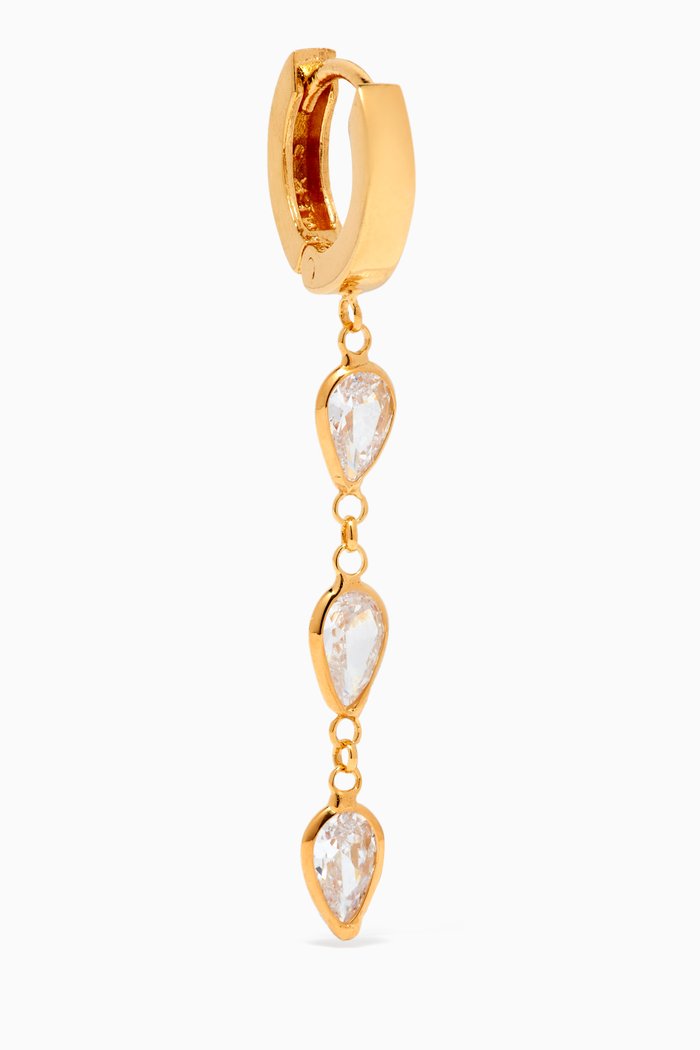 

Kiss Me More Single Earring in 24kt Gold-plated Sterling Silver