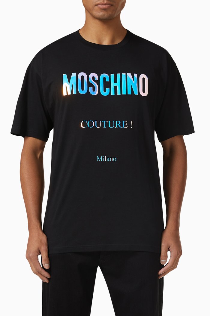 

Logo T-shirt in Organic Cotton Jersey, Black