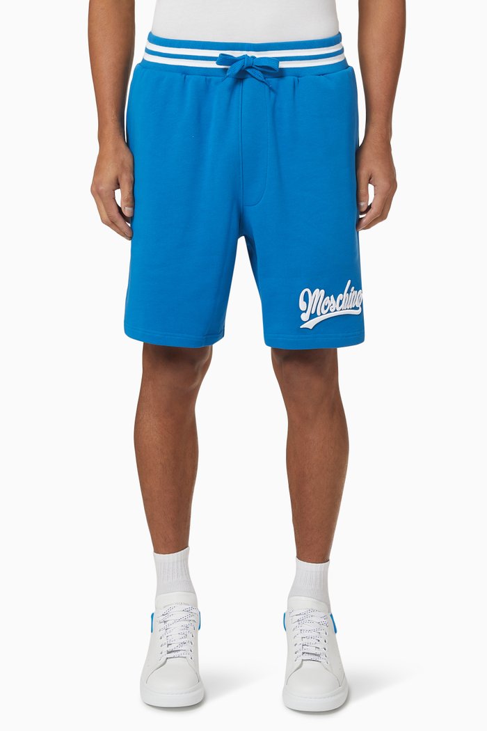 

Varsity Logo Shorts in Fleece, Blue