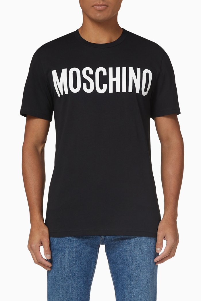 

Logo T-Shirt in Cotton, Black