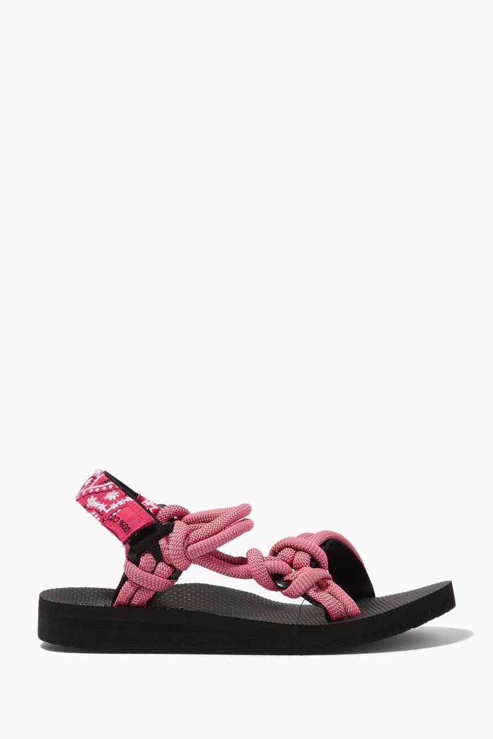 

Trekky Rope Sandals in Repreve®, Pink