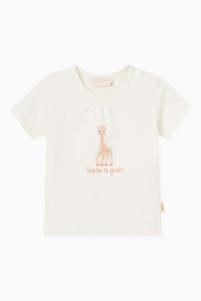 

Logo Print T-shirt in Cotton, White