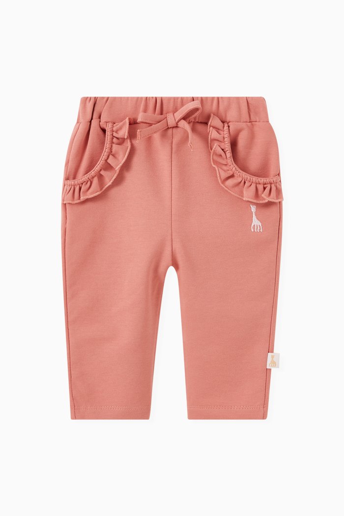

Ruffle Pocket Leggings in Jersey, Brown