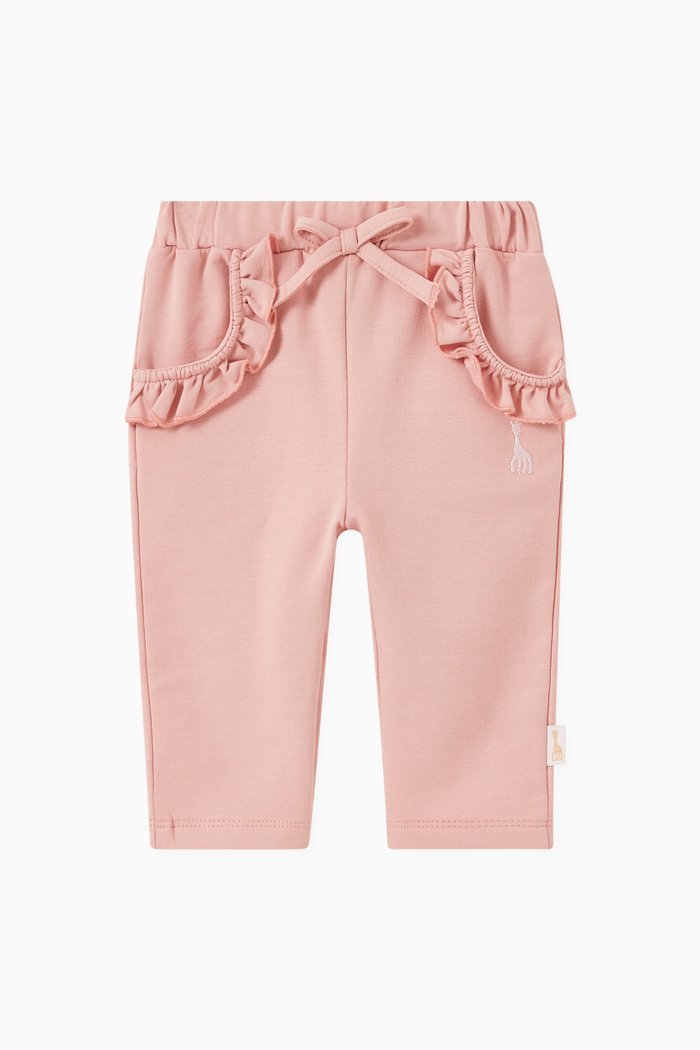 

Ruffle Pocket Leggings in Jersey, Pink