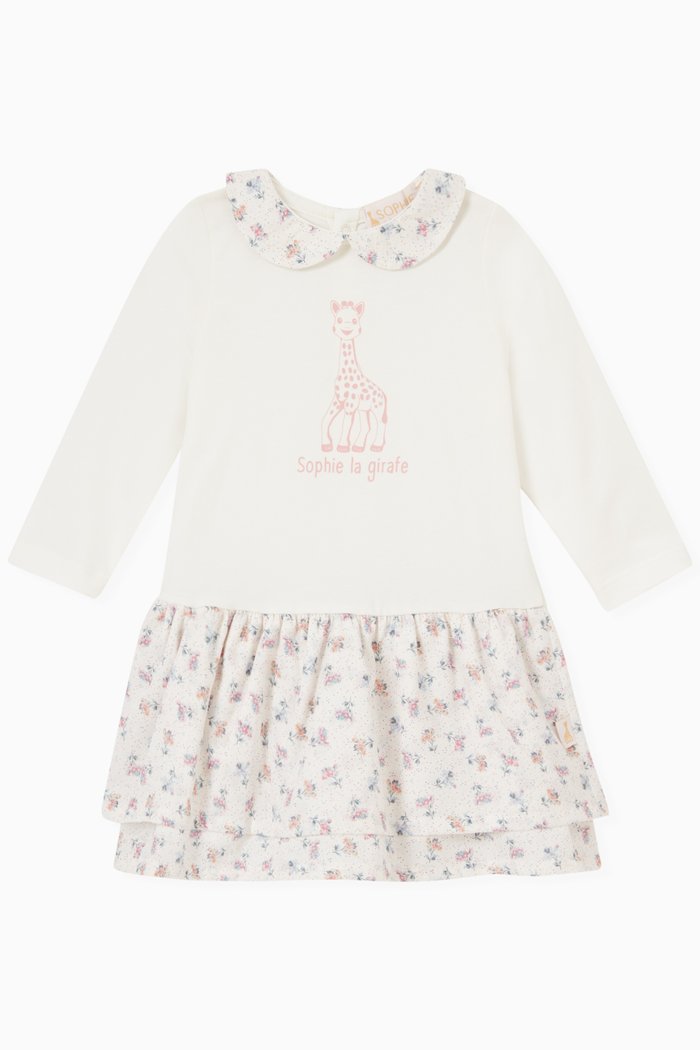 

Sweater Dress in Cotton, White
