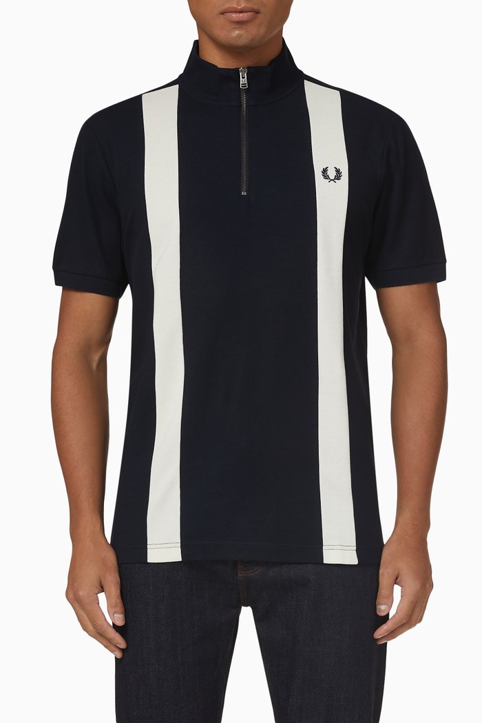 

Classic Polo Shirt in Cotton Piqué, Blue