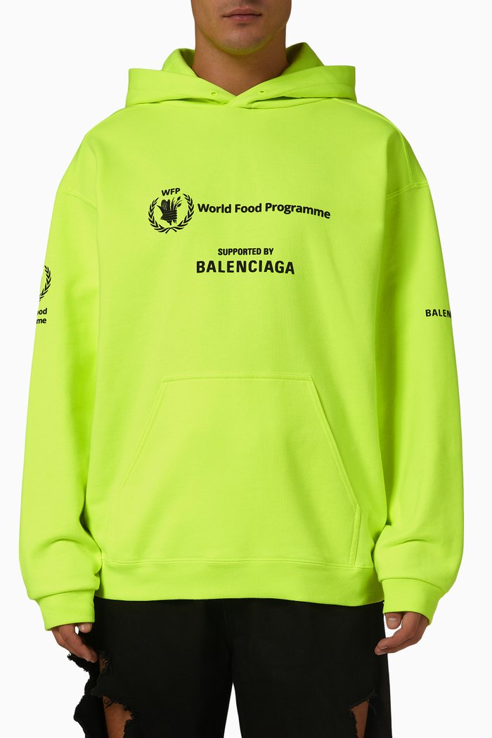 

WFP Hoodie in Fleece, Yellow