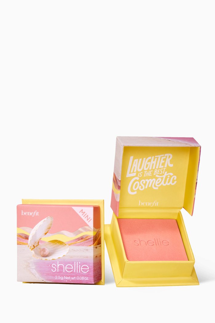 

Shellie Warm Seashell Pink Blush Mini, 2.5g, Colourless