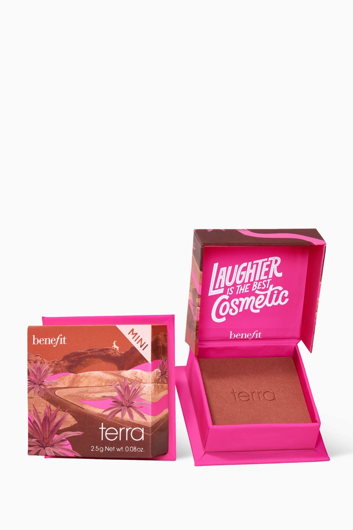 

Terra Golden Brick-Red Blush Mini, 2.5g, Colourless
