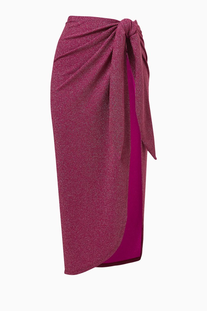 

Sparkle Tie Sarong, Pink