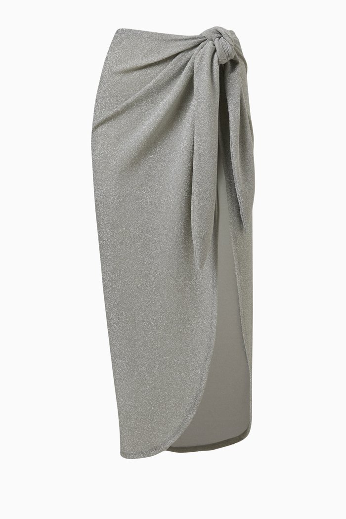 

Sparkle Tie Sarong, Silver