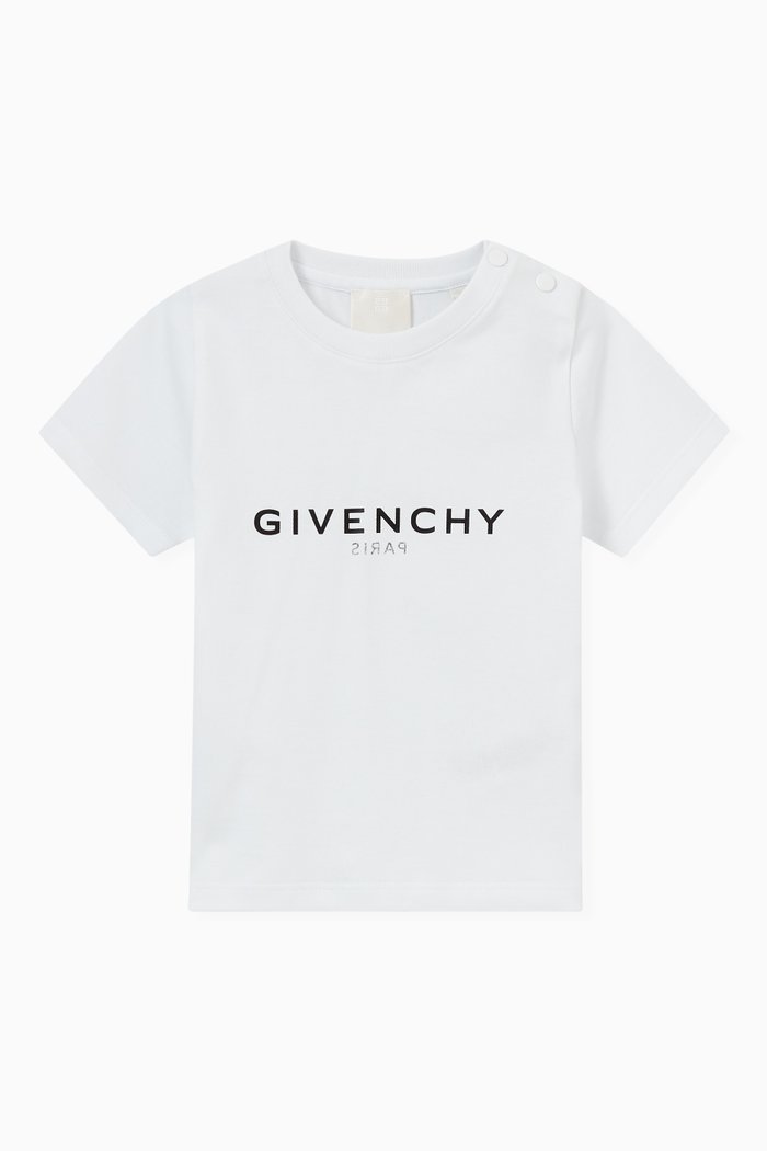 

Logo Print T-shirt in Cotton Jersey, White