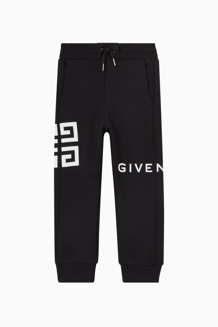 

Logo Print Sweatpants in Jersey, Black