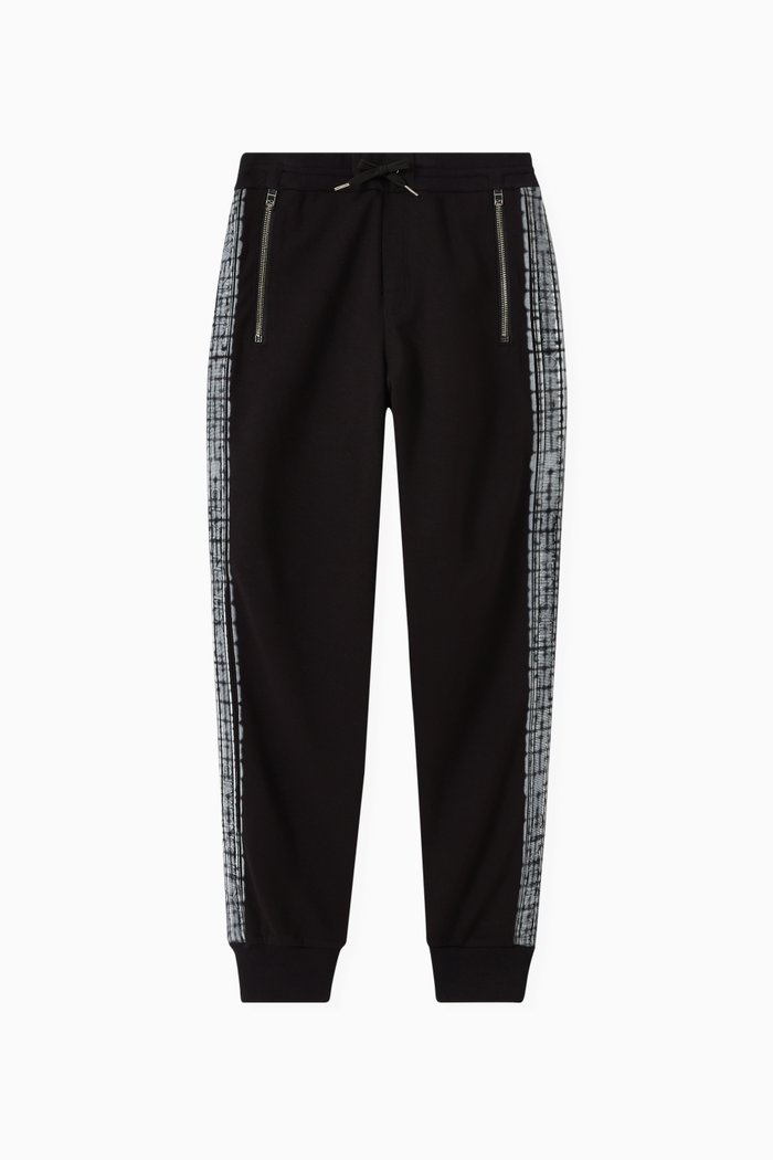 

Logo Tape Sweatpants in Cotton, Black