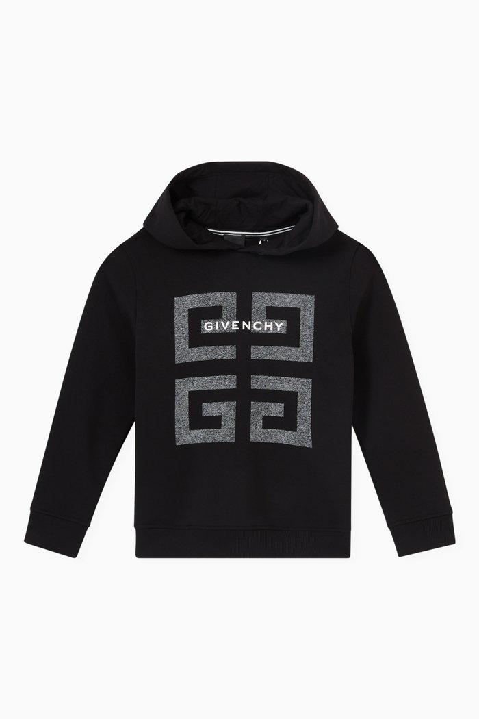 

Logo Sweatshirt in Cotton & Polyester, Black
