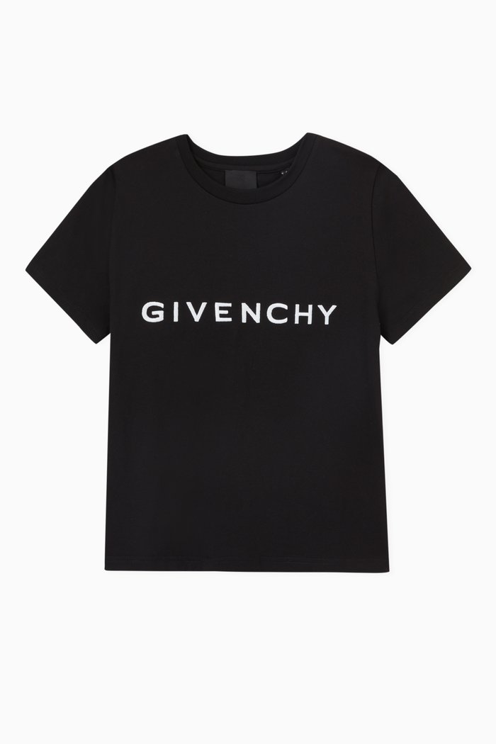 

Logo T-shirt in Cotton, Black