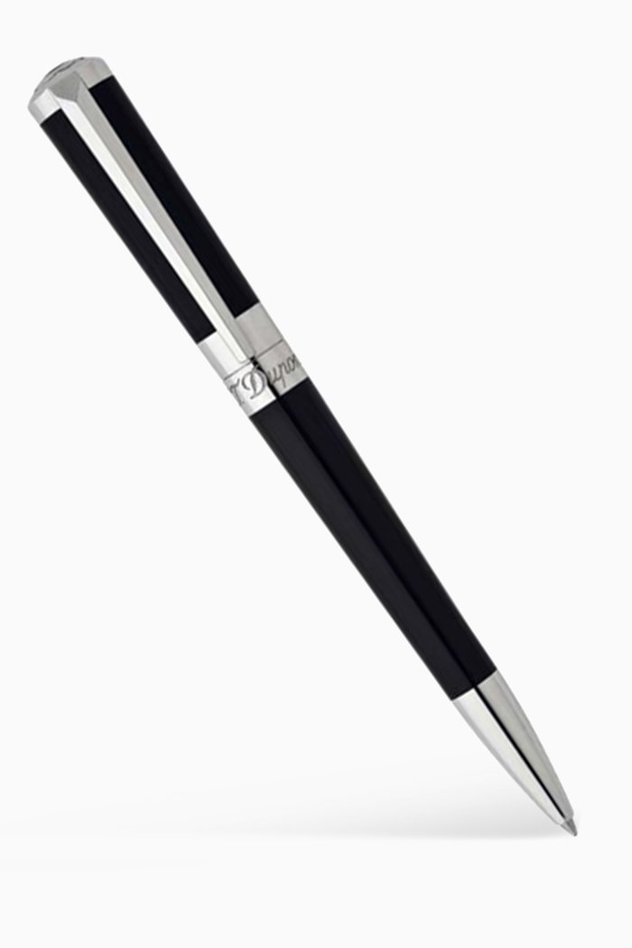 

Liberte Palladium Finish Ballpoint Pen, Black