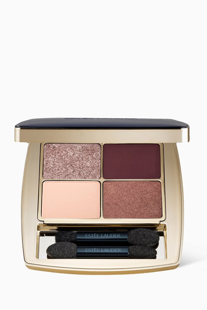 

03 Aubergine Dream Pure Color Envy Luxe Eyeshadow Quad, 6g, Colourless