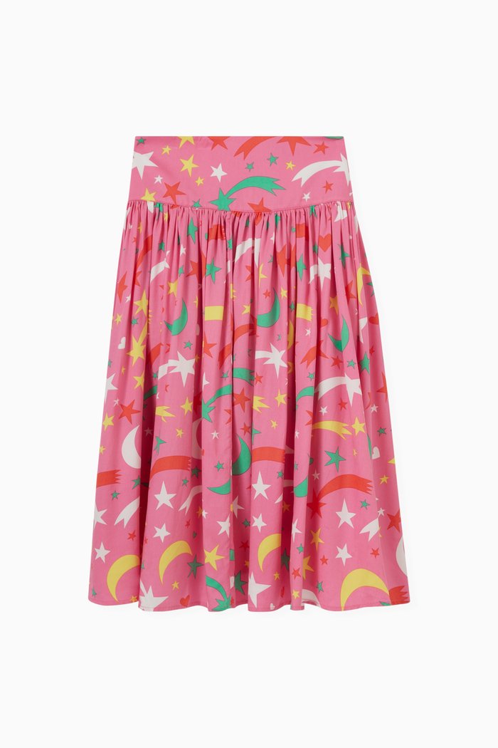 

Shooting Stars Skirt in Lyocell, Pink