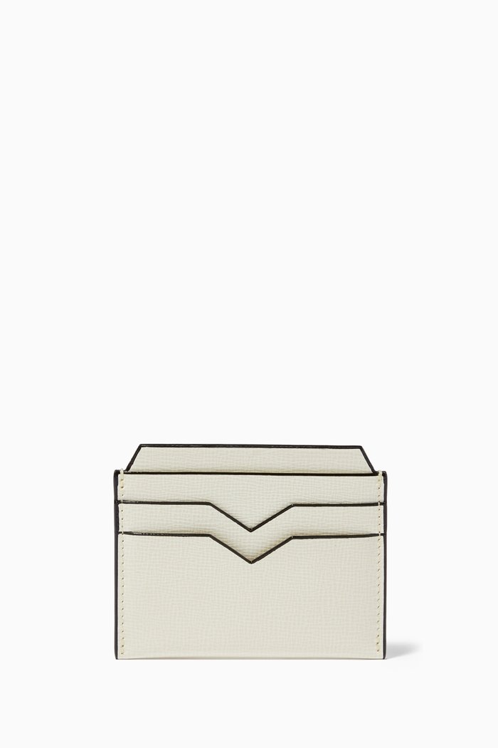 

Card Case in Leather, White