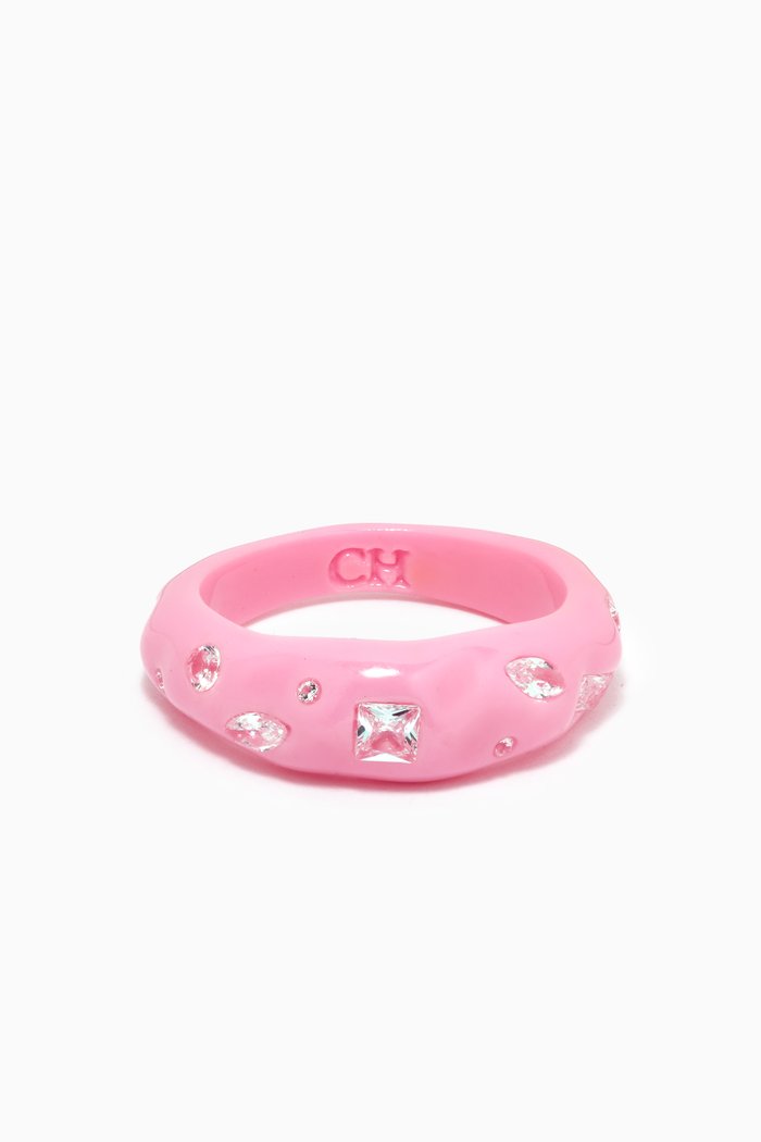 

Cosmo Ring in Resin, Pink